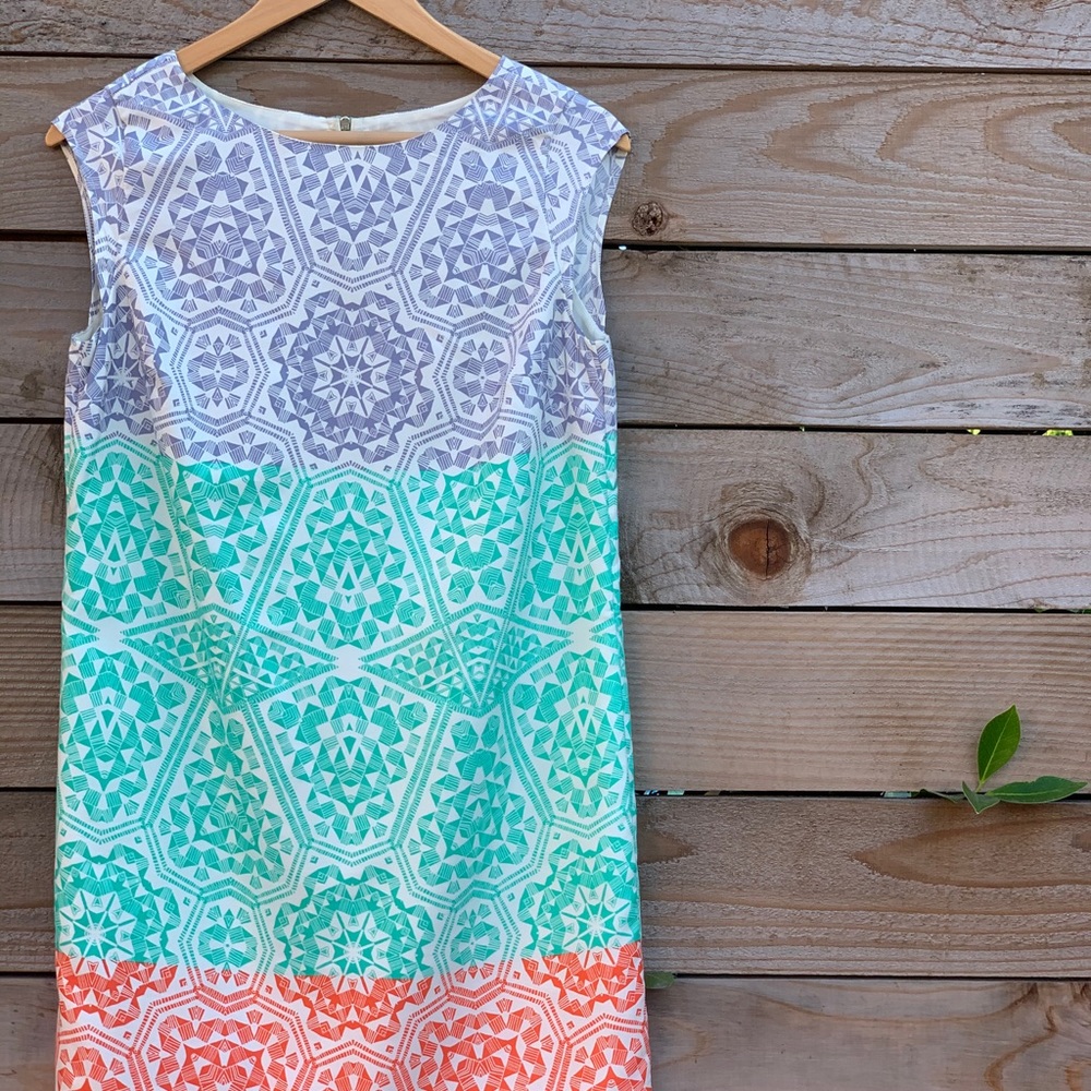The Limited Geometric Sheath Dress